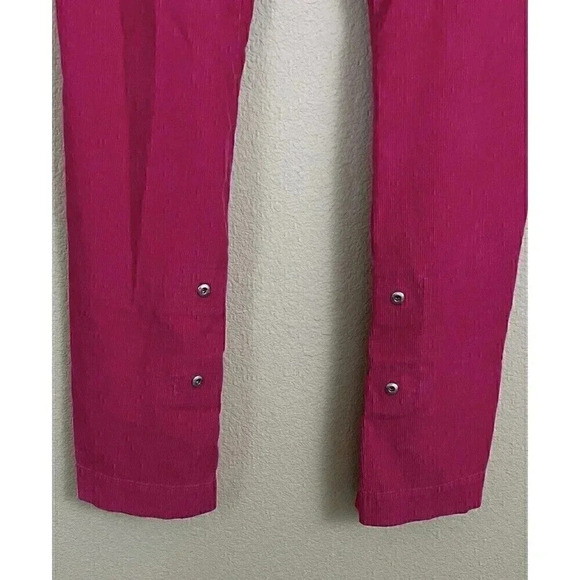 Miss Sixty Womens Easy Oliver Trousers Corduroy Pants Sz 29 Y2K Barbiecore Long - Picture 3 of 16